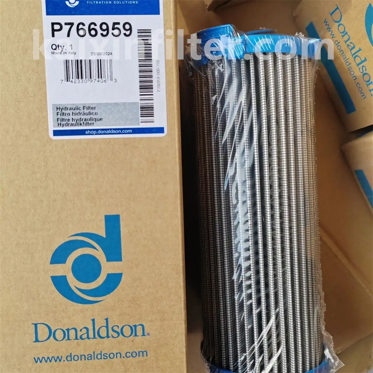 Donaldson P766959 hydraulic filter for Sandvik LH 307 Loader