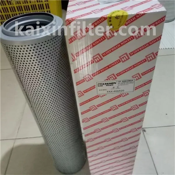 fax800x20 High-Efficiency Hydraulic Filter Cartridge