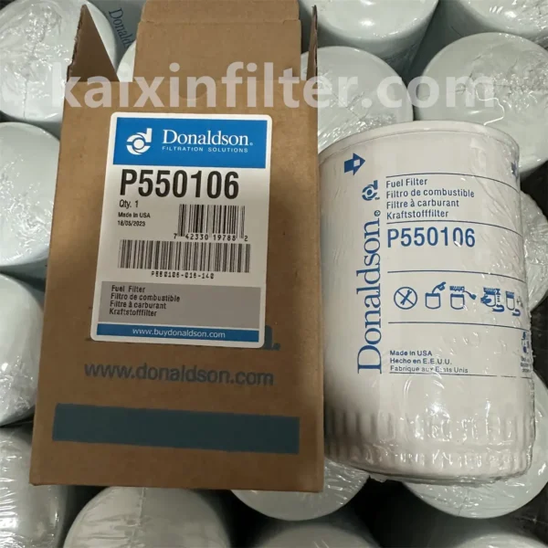 P550106 replacement fuel filter compatible with Cummins V378C