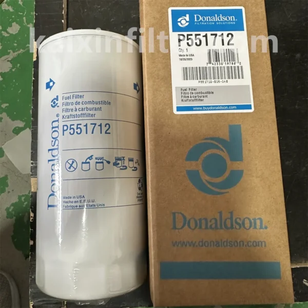 P551712 replacement fuel filter compatible with Caterpillar C9