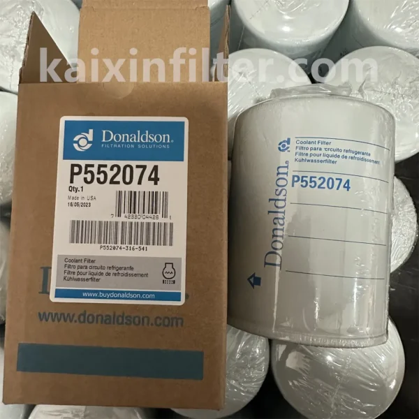 P552074 replacement coolant filter compatible with Cummins 6CTAA