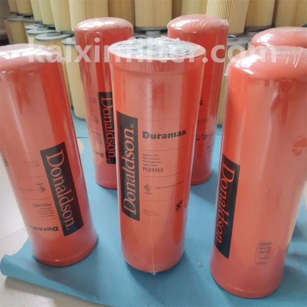 P564468 Donaldson Hydraulic Filter, 4 micron, OD 119.4mm, length 361.69mm, thread 1 3/4-12 UN