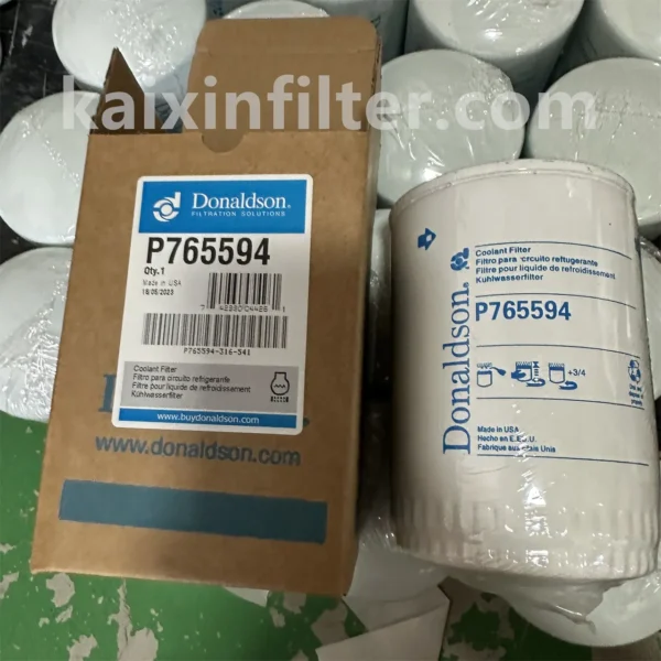 P765594 replacement coolant filter compatible with Volvo TAD1642GE