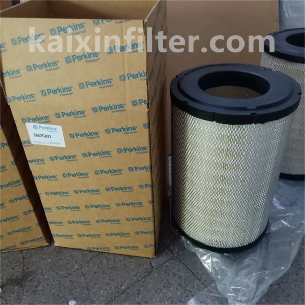 perkins 2652c831 air filter for perkins 1106a-tag2a motor