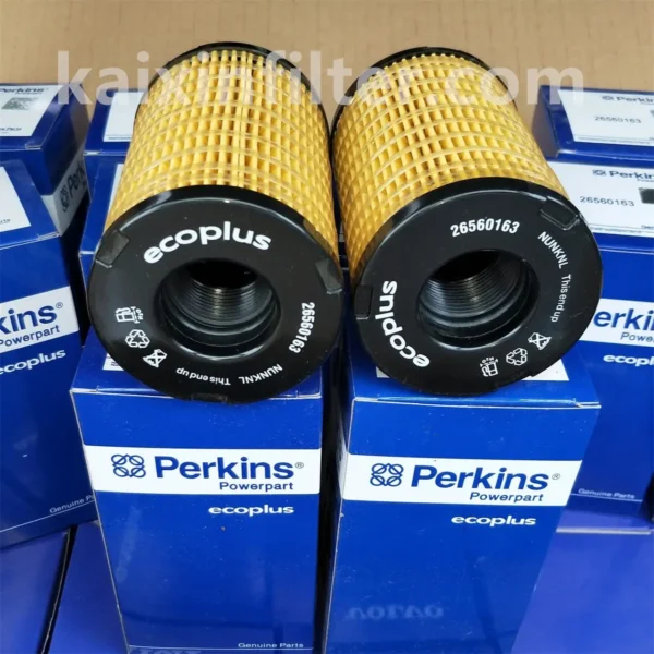 Perkins 26560163 fuel filter for 1104C-44TG3 engine