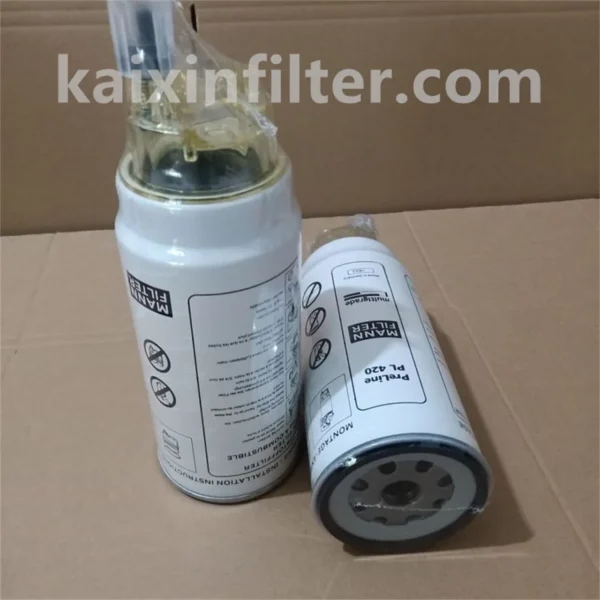 PL420 replacement fuel filter compatible with MAN D 2868 engine