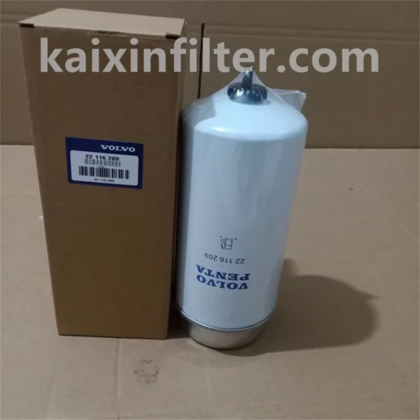 volvo 22116209 fuel filter for volvo tad 734 ge motor