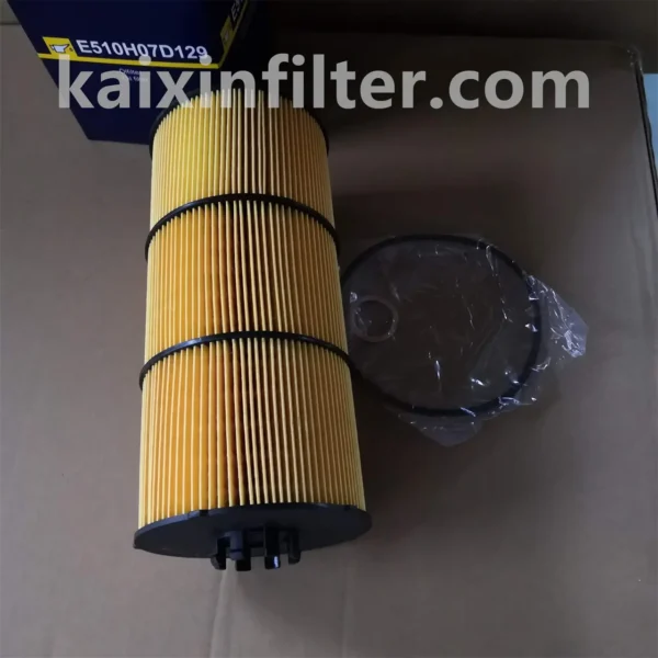 E510H07D129 Hengst oil filter replacement fits CLAAS Jaguar 850 forage harvester Mercedes OM471LA/R6 diesel engine
