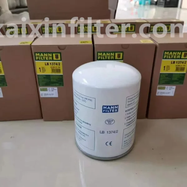 LB13742 Mann air-oil separator replacement fitting Demag C 20 P mobile compressor with Perkins diesel engine