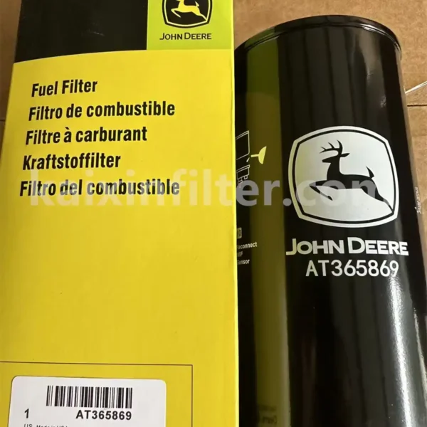 AT365869 John Deere fuel filter replacement fits S7 900 combine harvester PC16524 chassis JDPT 6136HX diesel engine